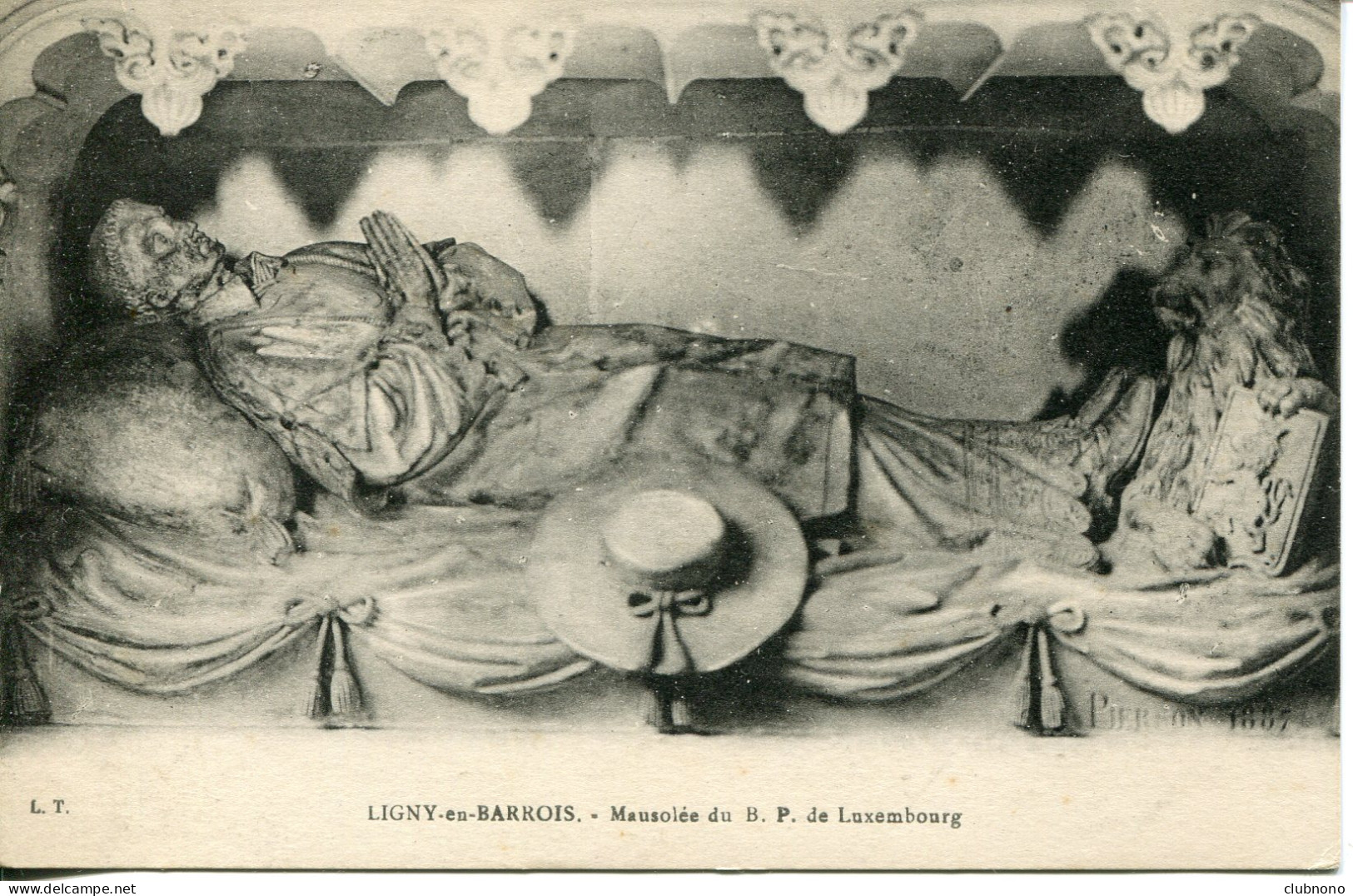CPA -  LIGNY-EN-BARROIS - MAUSOLEE DE B.P. DE LUXEMBOURG - Ligny En Barrois