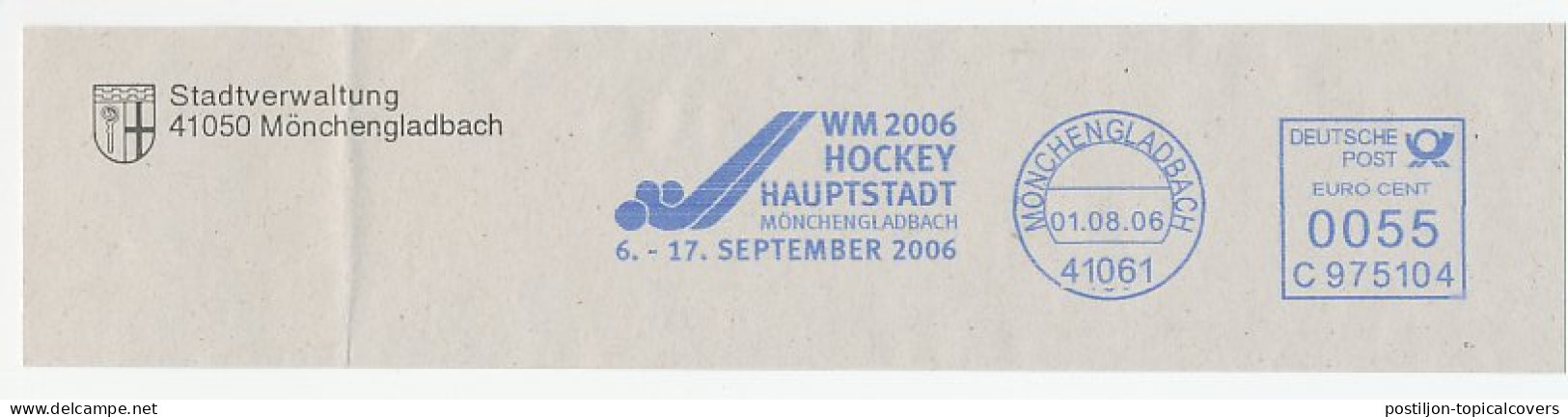 Meter Top Cut Germany 2006 Hockey - World Championship Monchengladbach - Sonstige & Ohne Zuordnung
