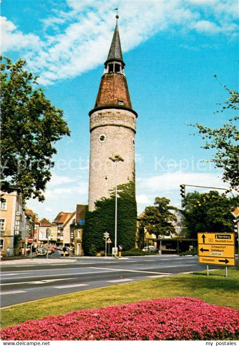 73672063 Kitzingen Main Falterturm Deutsches Fastnachtsmuseum Kitzingen Main - Kitzingen
