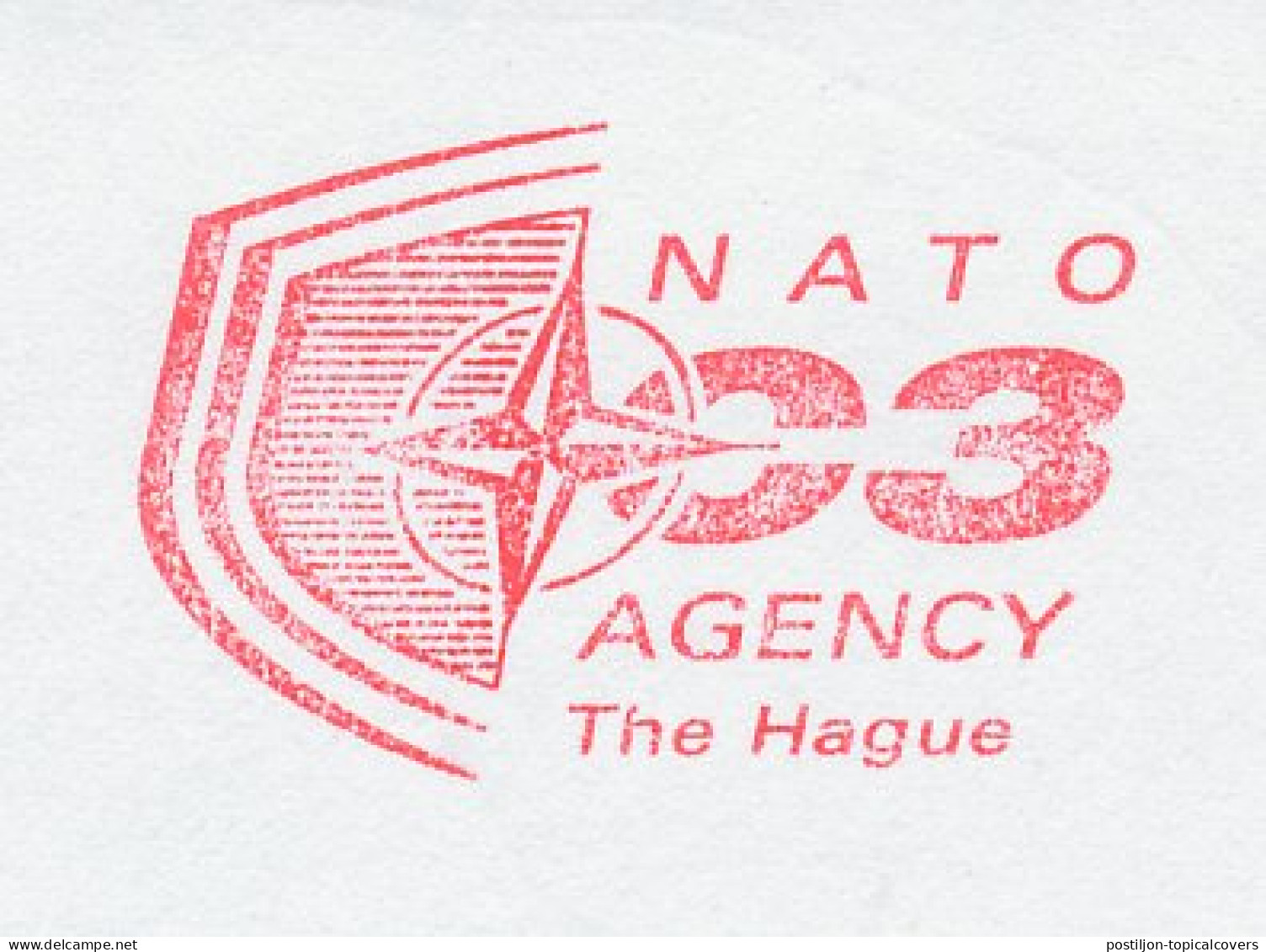 Meter Cut Netherlands 1997 NATO C3 Agency  - NAVO