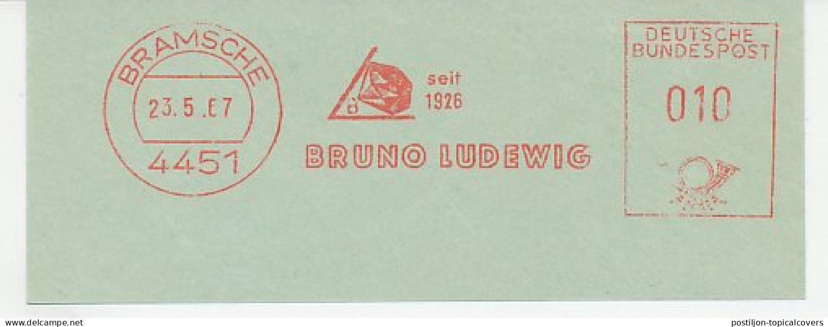 Meter Cut Germany 1967 Diamond - Unclassified