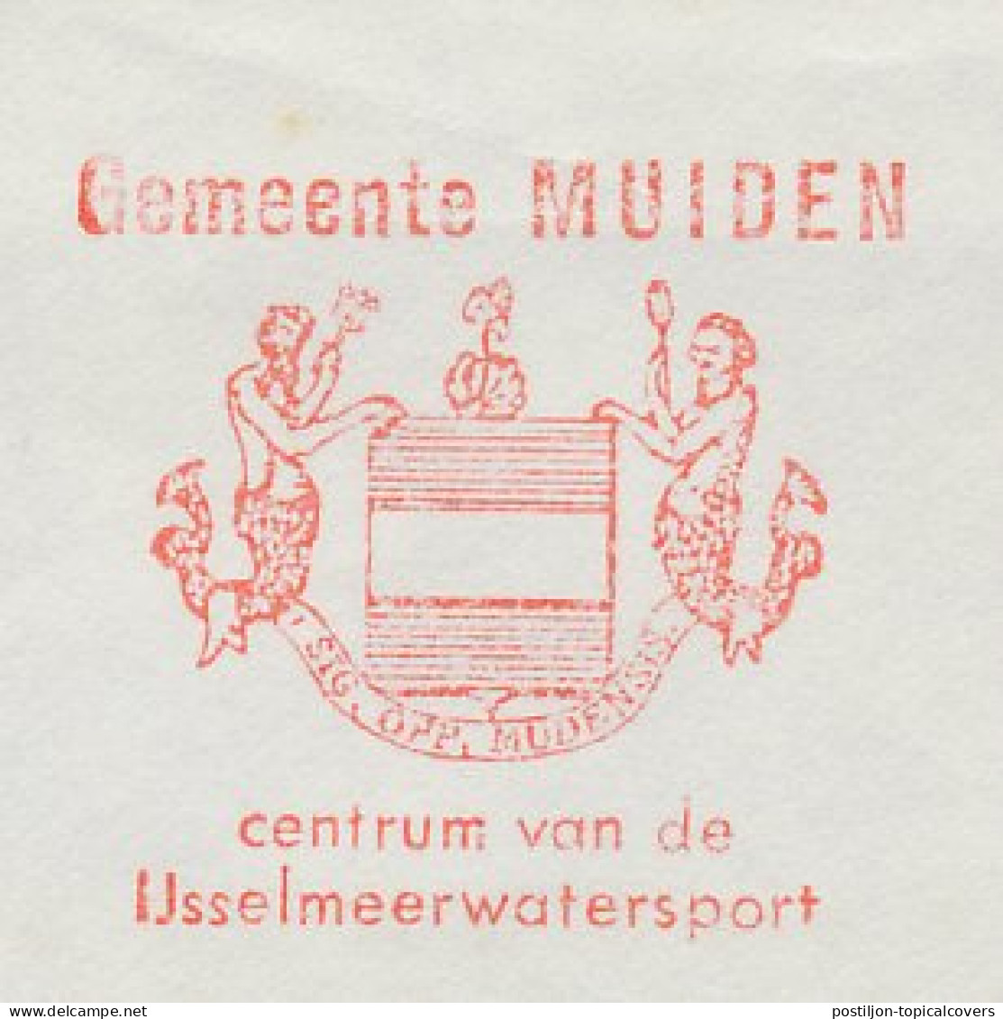 Meter Cut Netherlands 1969 Mermaid - Merman - Mythology