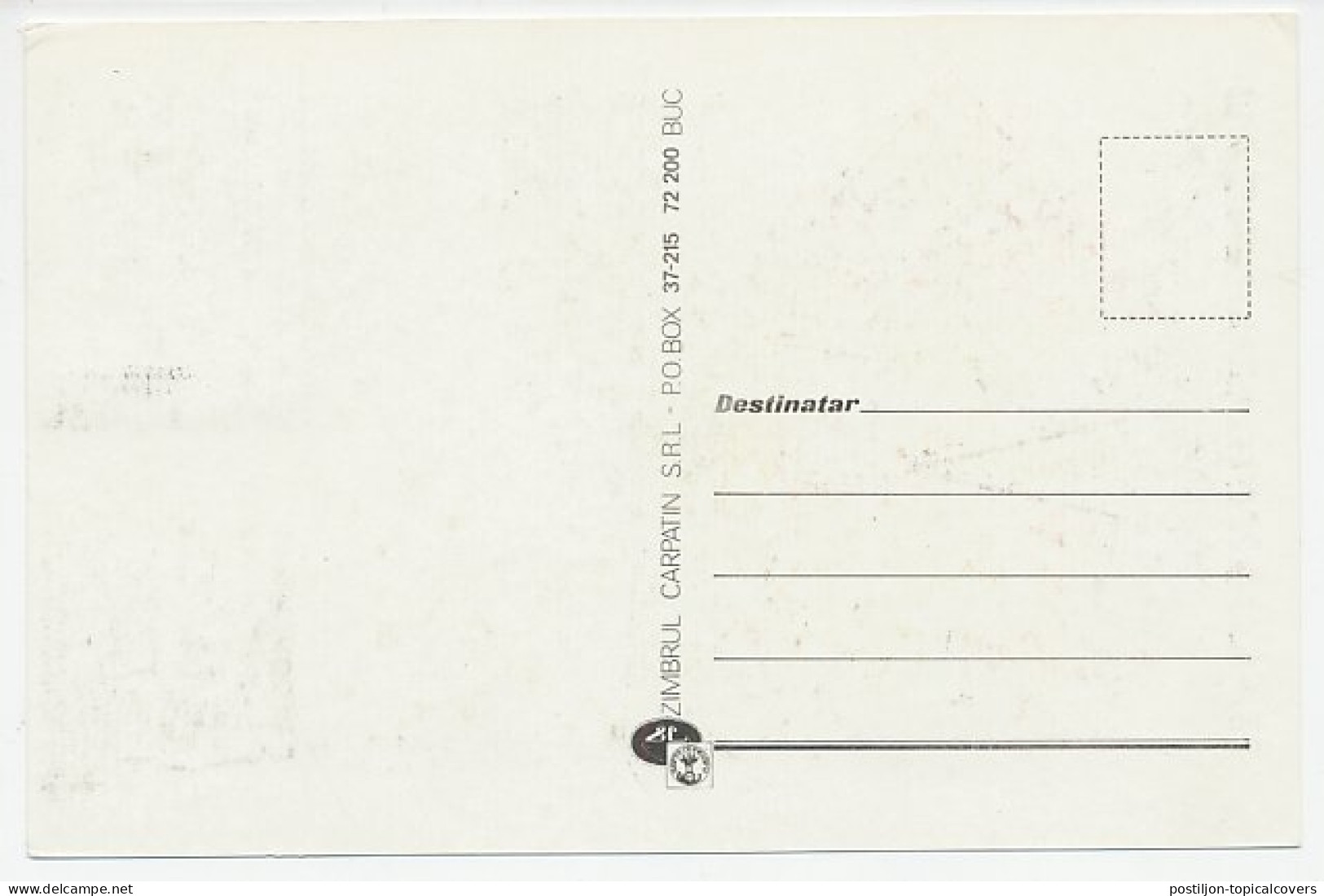 Maximum Card Romania 1991 Bird Of Prey - Seagull - Otros & Sin Clasificación