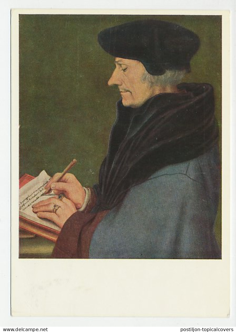 Card / Postmark Netherlands 1969 Desiderius Erasmus - Philosopher - Other & Unclassified