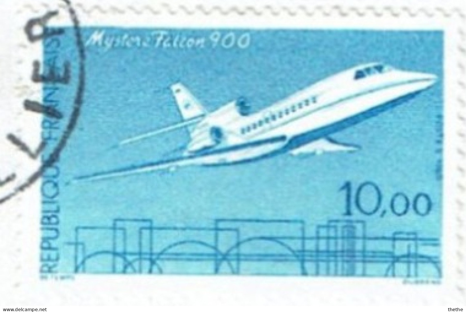 FRANCE - Principales Réalisations : Mystere Falcon 900 - Used Stamps