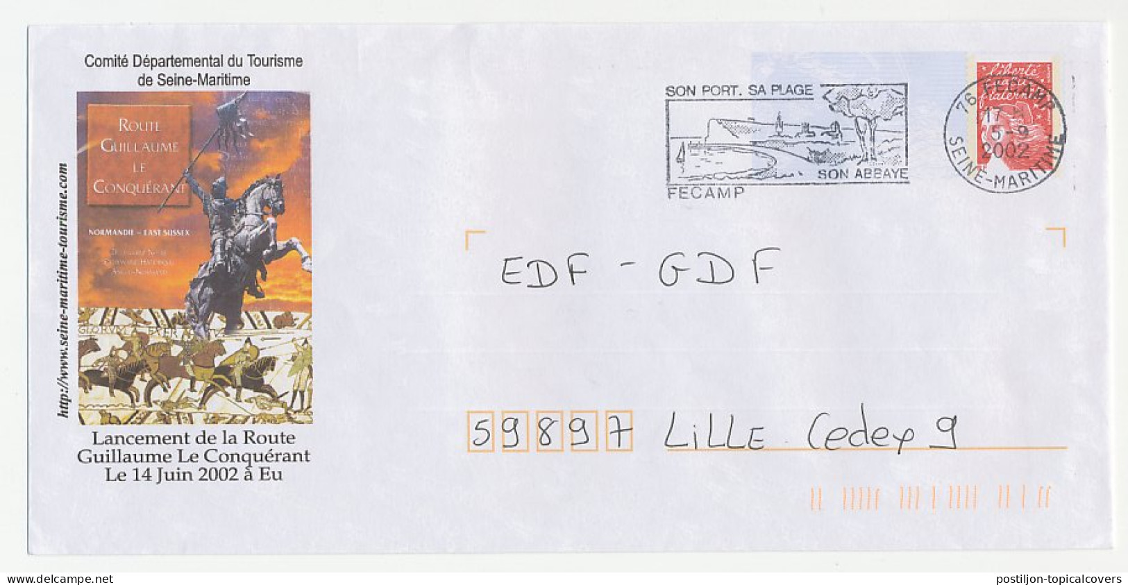 Postal Stationery / PAP France 2002 William The Conqueror / William II - Andere & Zonder Classificatie