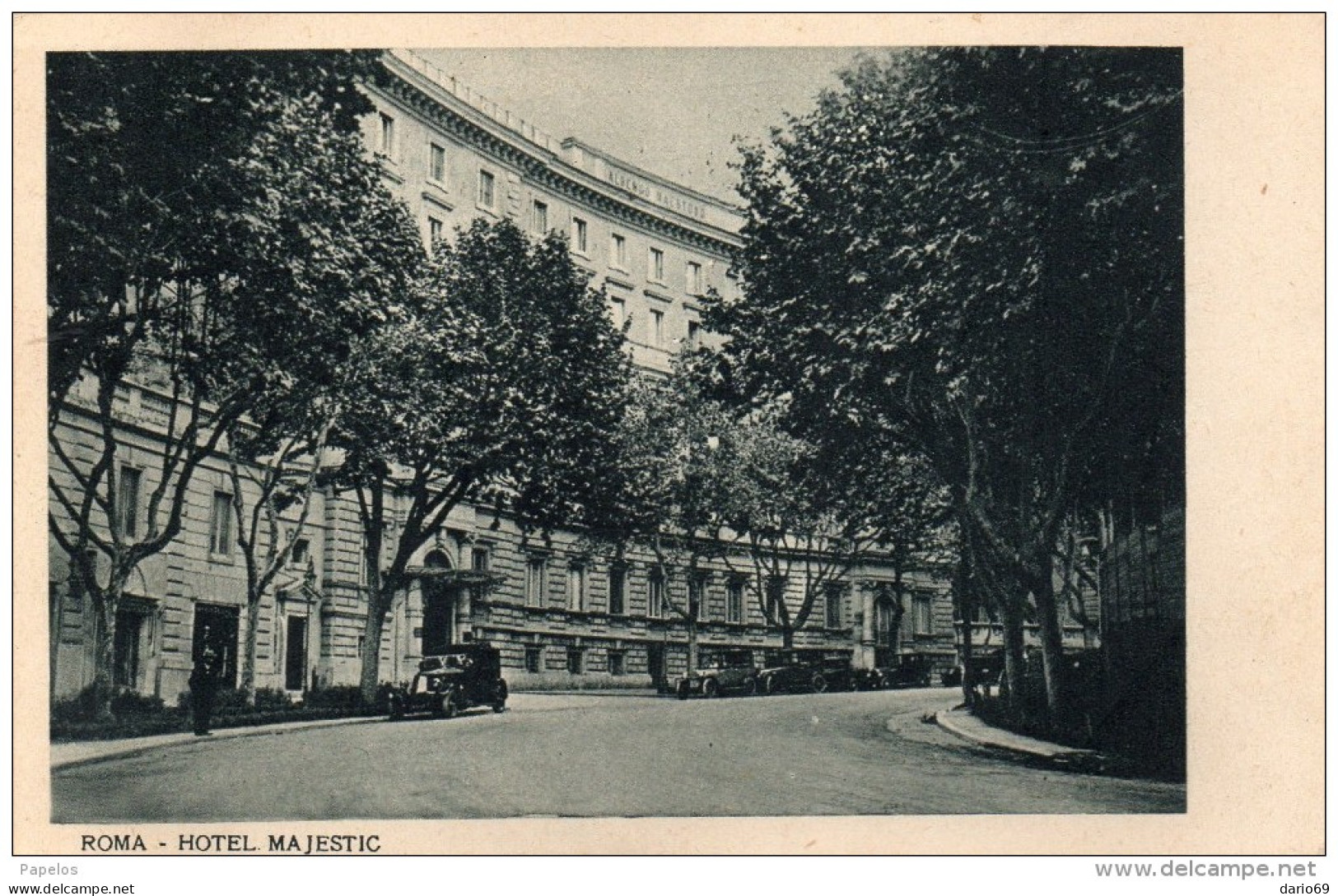 1931 ROMA - HOTEL MAJESTIC - Other Monuments & Buildings