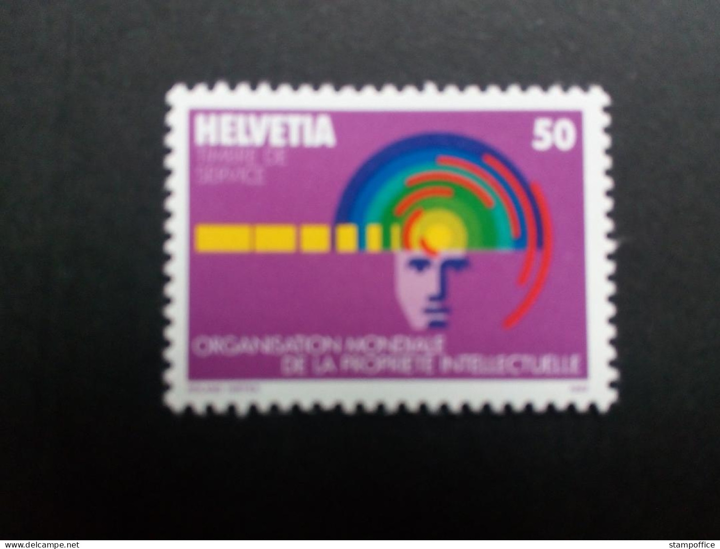 SCHWEIZ OMPI MI-NR. 5 POSTFRISCH(MINT) GEISTIGES EIGENTUM 1985 - Ongebruikt