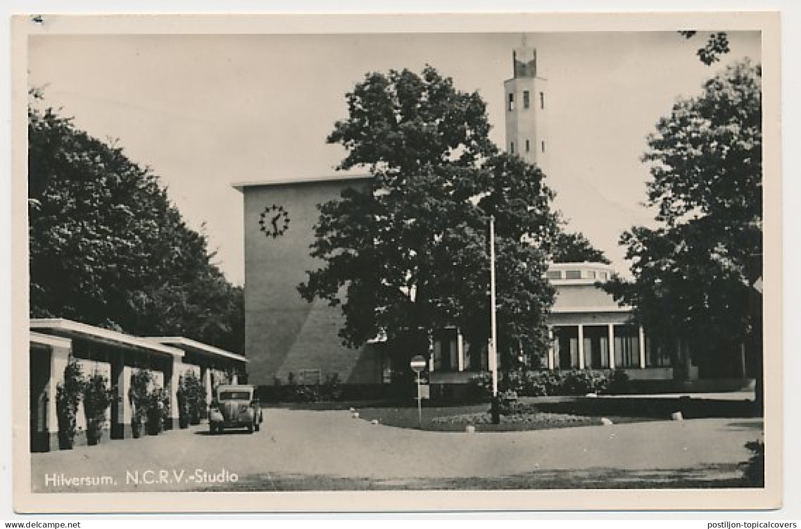 Treinblokstempel : Amsterdam - Hengelo VII 1931 ( Hilversum ) - Non Classés