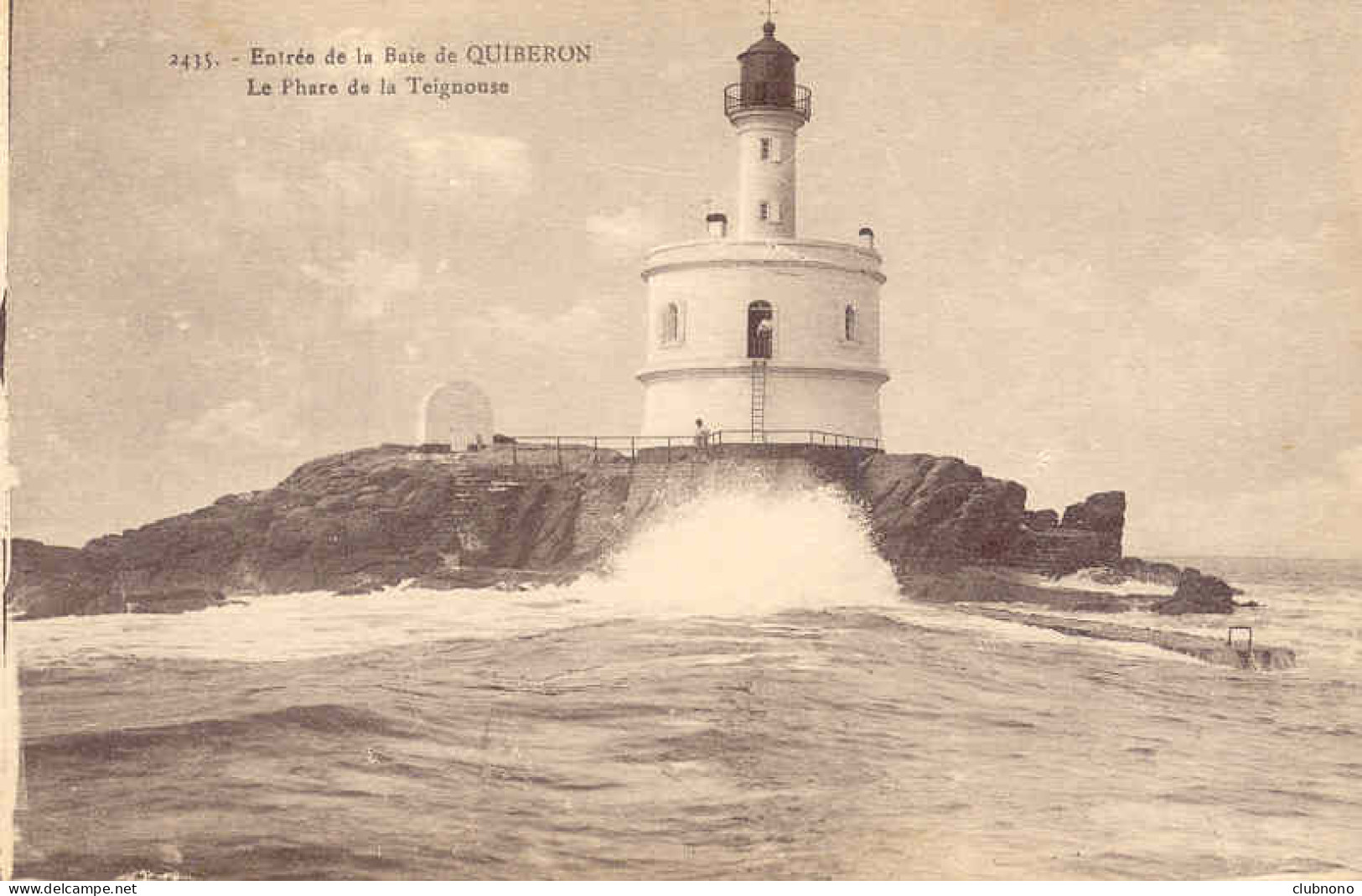 CPA - QUIBERON - LE PHARE DE TEIGNOUSE - Quiberon