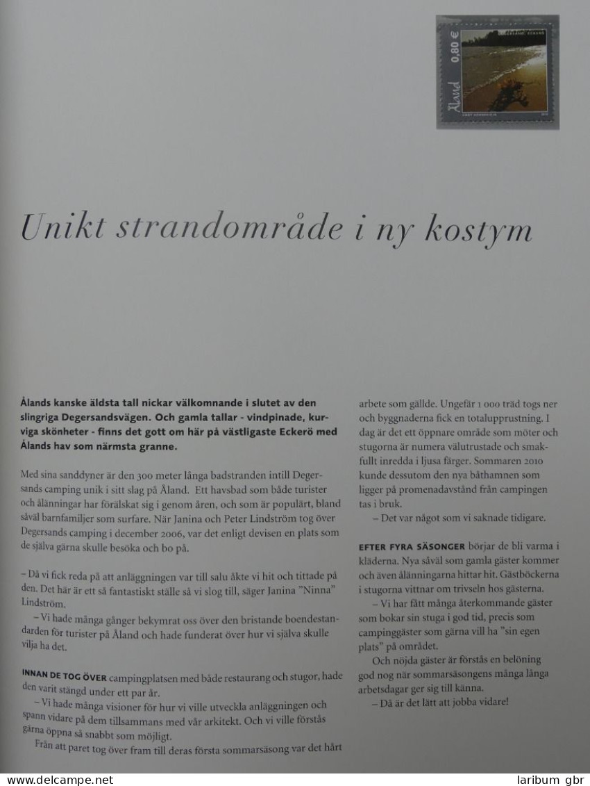 Aland Jahrbuch 2010-2011 Postfrisch #KG728 - Aland