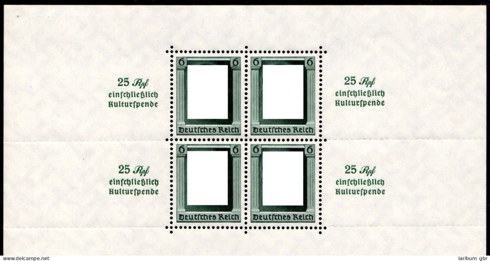Deutsches Reich Block 9 Postfrisch #GM661 - Blocks & Sheetlets
