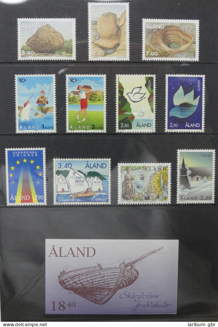 Aland Jahresmappe 1995 Postfrisch #KG725 - Aland