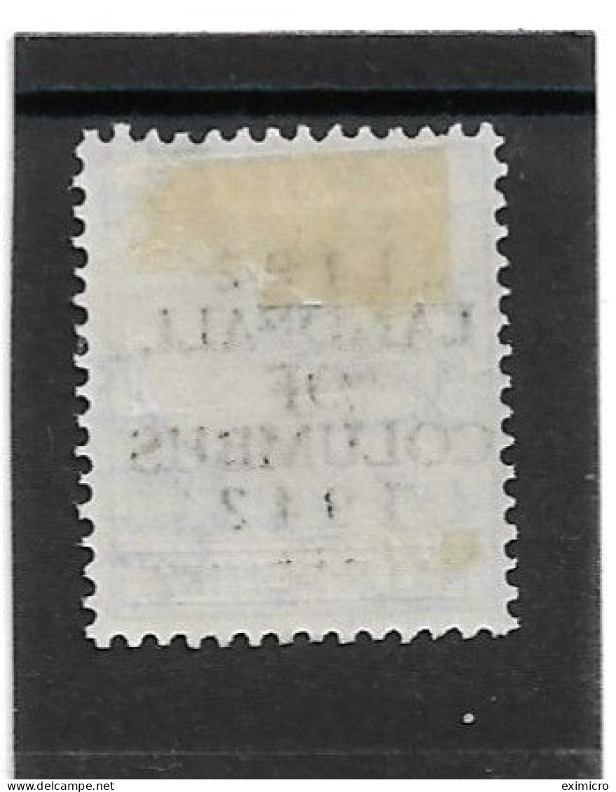 BAHAMAS 1942 ½d SG 162a ELONGATED 'e' VARIETY MOUNTED MINT Cat £65 - 1859-1963 Colonia Británica