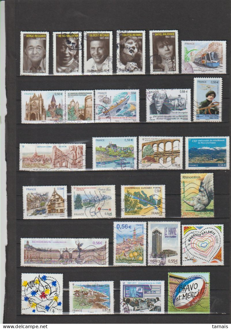 Lot De 26 Timbres Différents Oblitérés (lot 144) - Sammlungen