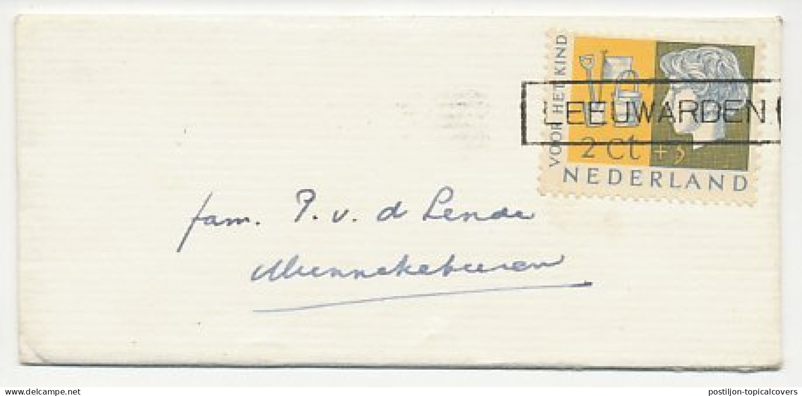 Em. Kind 1953 - Nieuwjaarsstempel Leeuwarden - Non Classés
