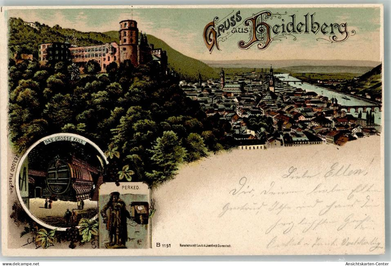 10696706 - Heidelberg , Neckar - Heidelberg