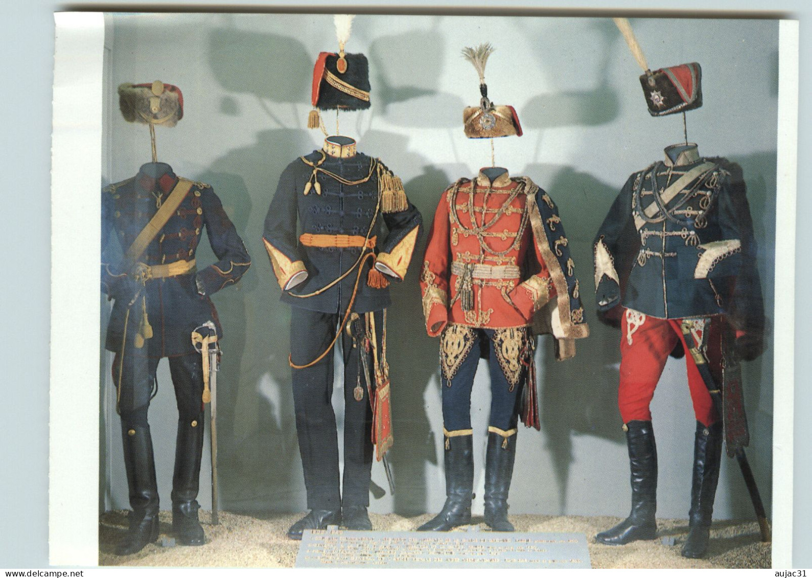 Dép 65 - Militaria - Tarbes - Musée International des Hussards - 5 cartes - état