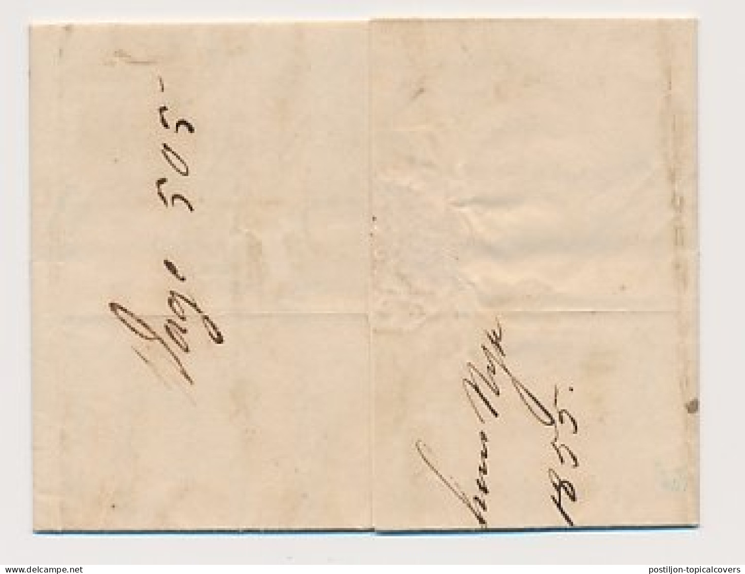 Nijkerk - Arnhem 1855 - Begeleidingsbrief - ...-1852 Vorläufer