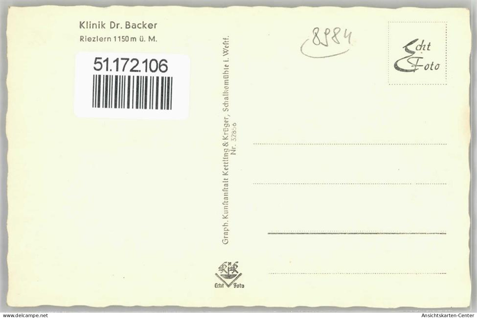 51172106 - Riezlern , Kleinwalsertal - Altri & Non Classificati