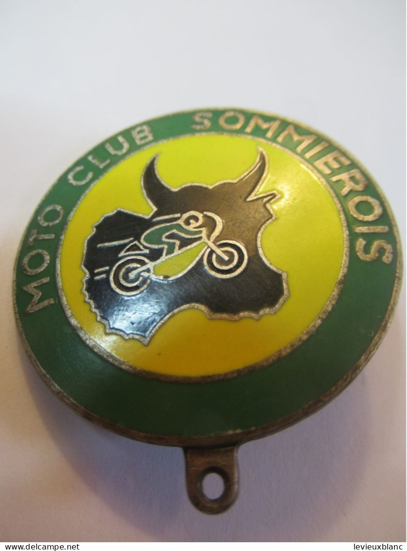 Insigne Sportif Ancien /Moto Club Sommiérois/"Les Taureaux " / France  /Sommières/Drago /Vers 1970-80             INS249 - Motos