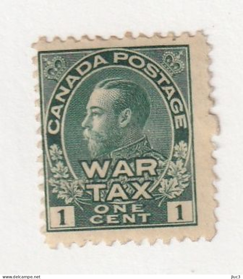 ZCanNMR1 - CANADA  1915  --  Le  Sympathique  TIMBRE  N° NMR1  Neuf *  --  WAR TAX - Tassa Di Guerra