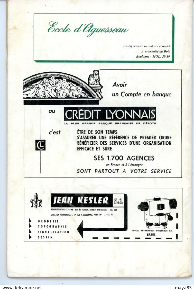 LA COHORTE BULLETIN ORDRE DE LA LEGION D'HONNEUR JUIN 1966 N° 11  Réf 180G - Algemene Informatie