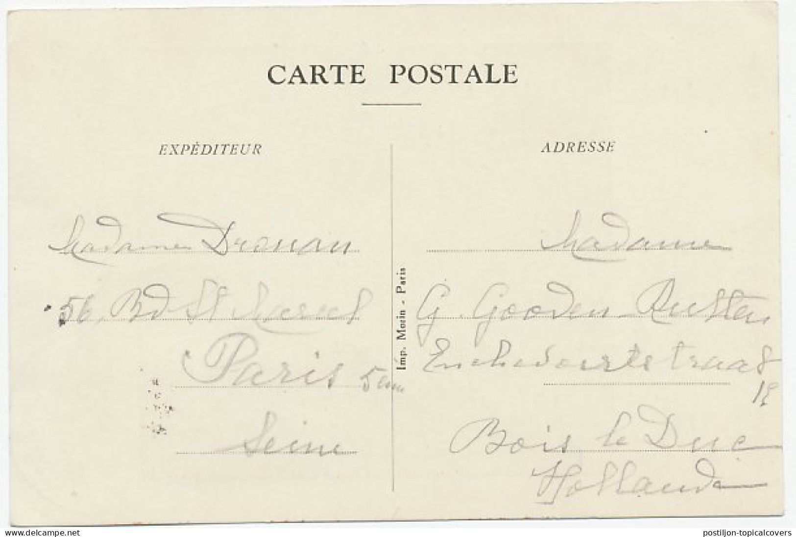 Maximum Card France 1946 Letter Sealing - Other & Unclassified