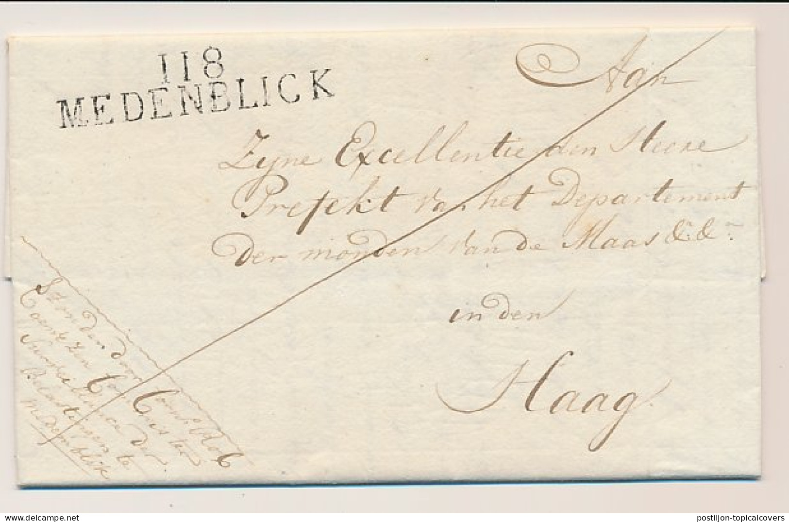 118 MEDENBLICK - S Gravenhage 1814 - ...-1852 Prephilately