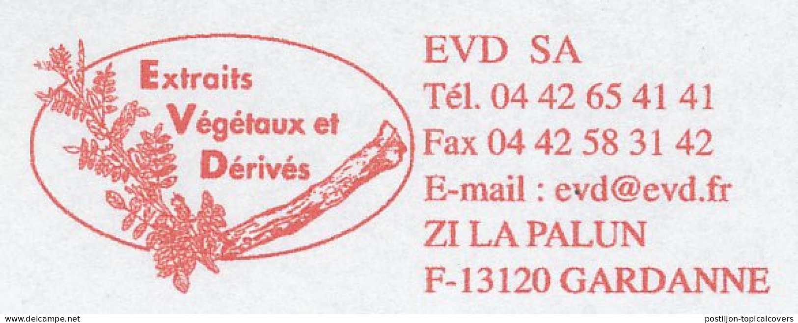 Meter Cut France 2002 Plant Extracts - Trees