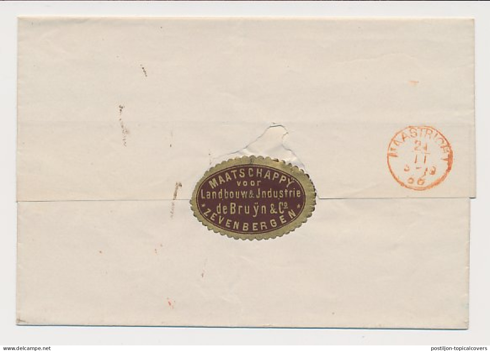 Zevenbergen - Maastricht 1866 - ...-1852 Prephilately