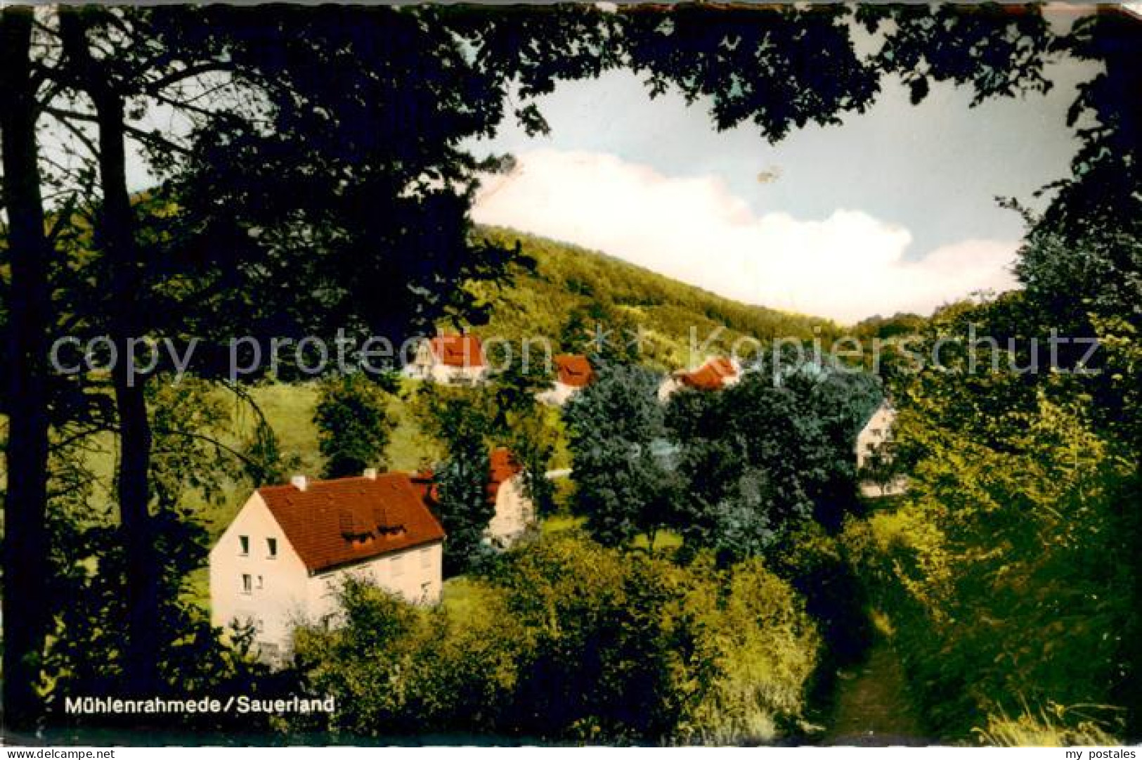 73671990 Muehlenrahmede Ansicht Vom Waldrand Aus Muehlenrahmede - Altena