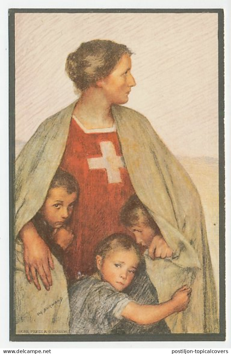 Postal Stationery Switzerland 1917 Red Cross - Henry Dunant - Mother Helvetia - Rotes Kreuz
