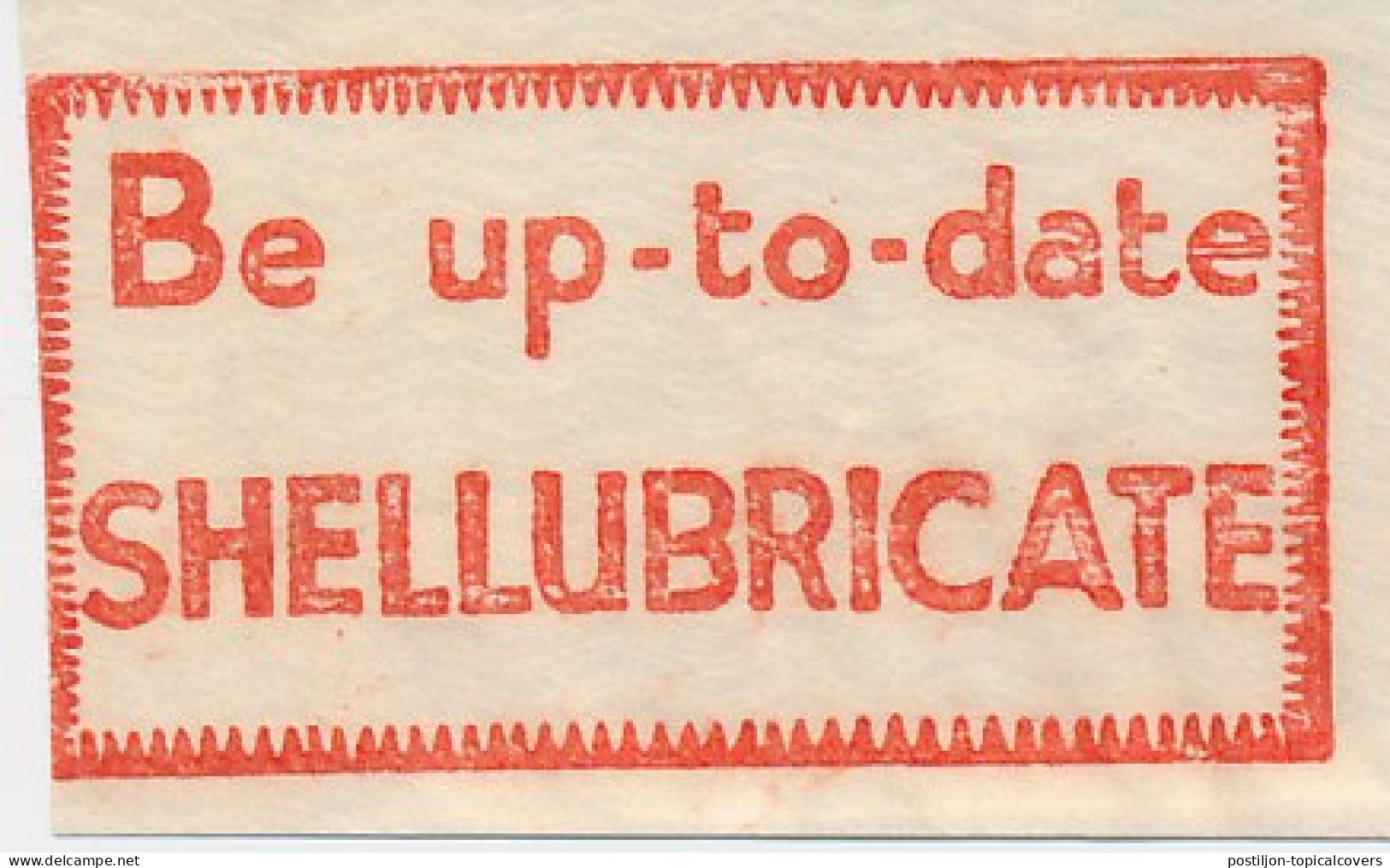 Meter Cut GB / UK 1937 Shell - Shellubricate - Oil - Other & Unclassified