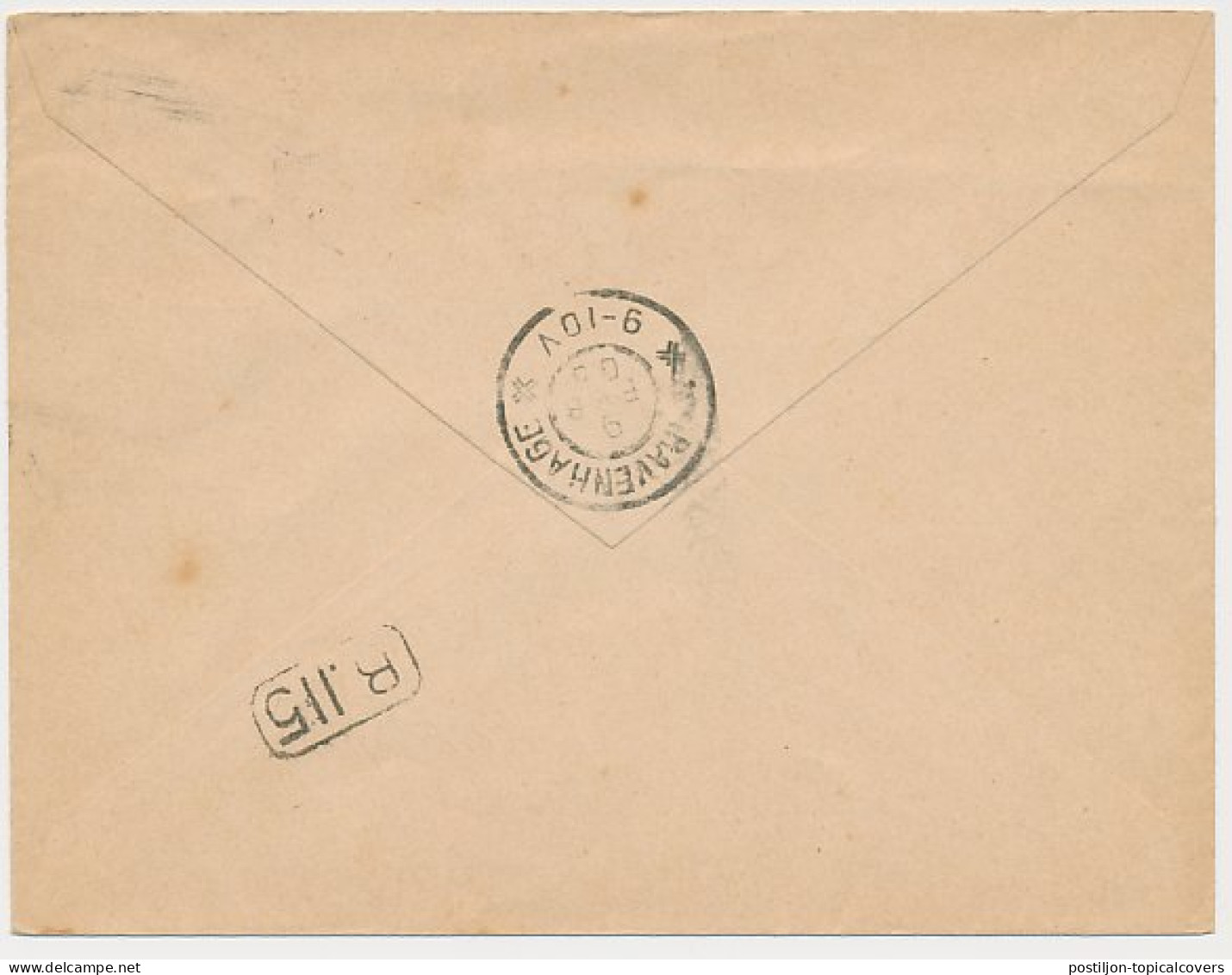 Envelop G. 8 A Zierikzee - Den Haag 1903 - Postwaardestukken