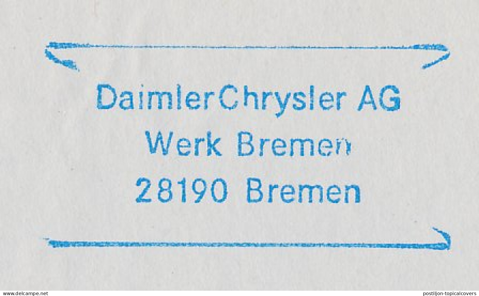 Meter Top Cut Germany 2005 Car - Daimler Chrysler - Voitures