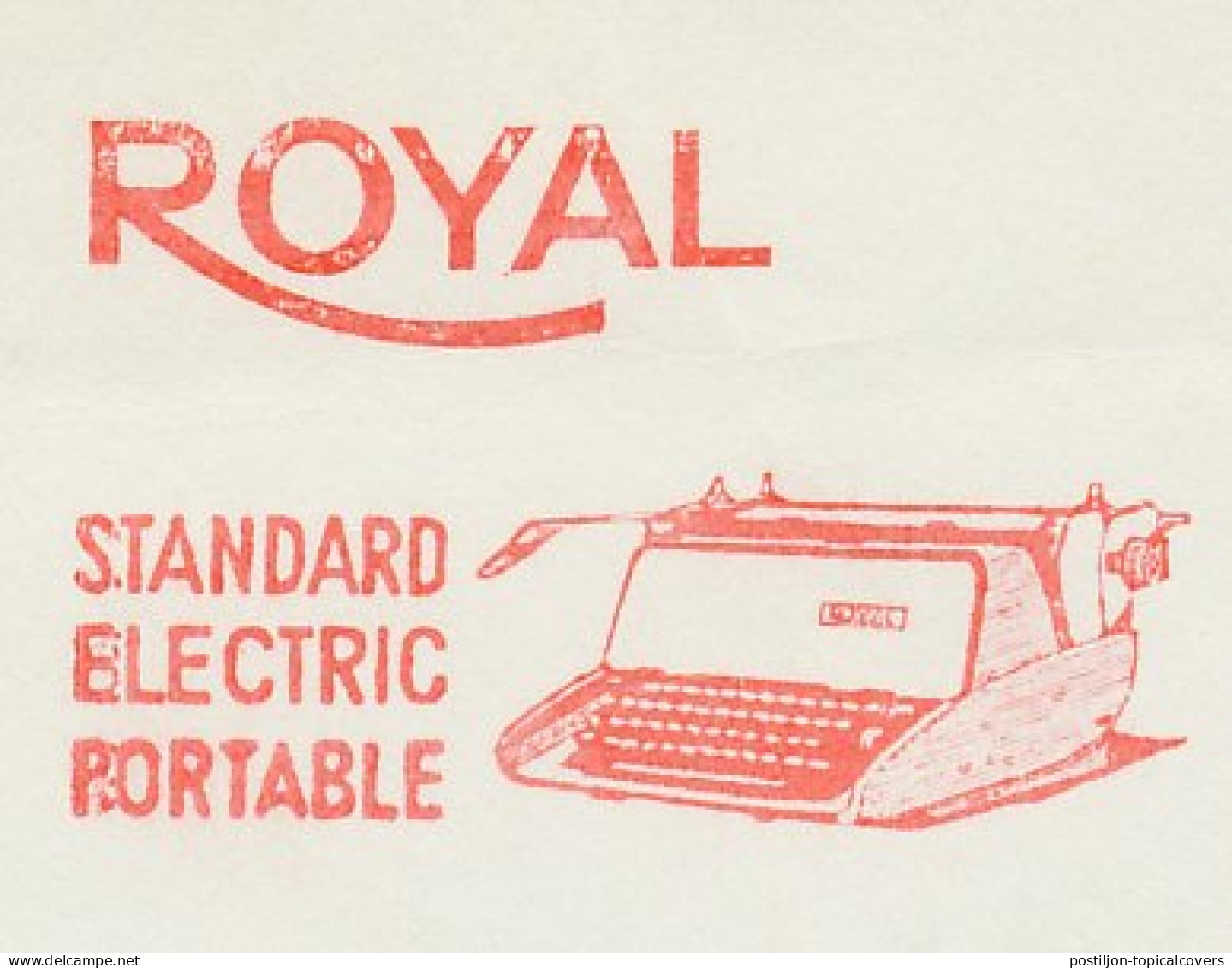 Meter Cut Switzerland 1964 Typewriter - Royal - Zonder Classificatie