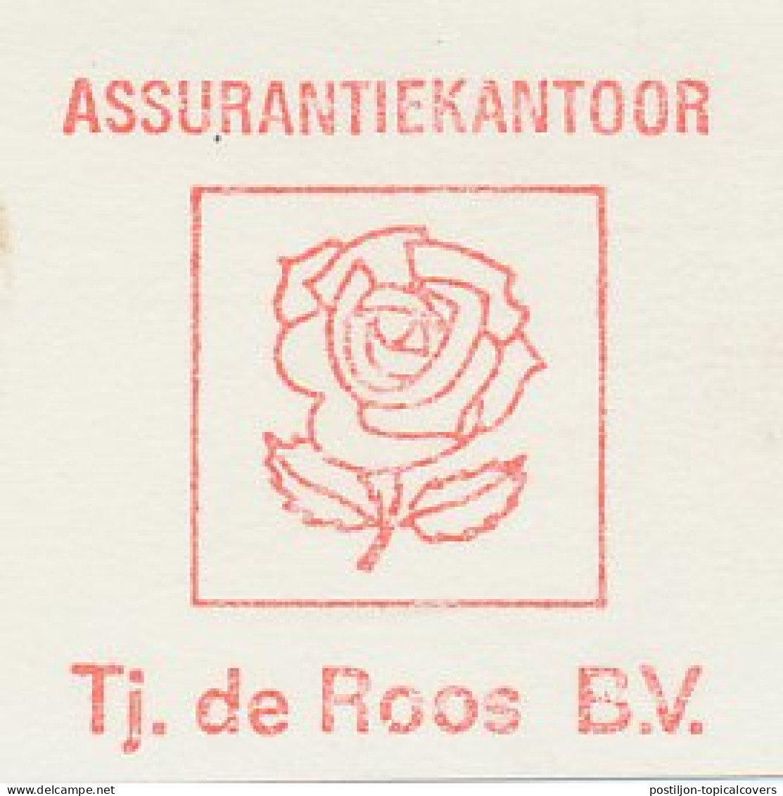 Meter Cut Netherlands 1980 Flower - Rose - Andere & Zonder Classificatie