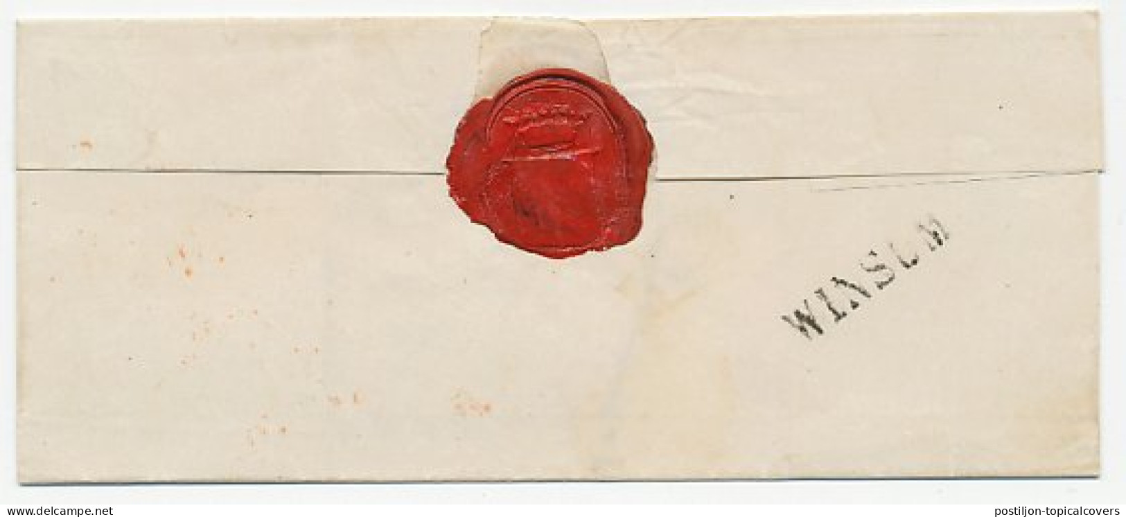 Naamstempel Winsum - Onderdendam 1860  - Storia Postale