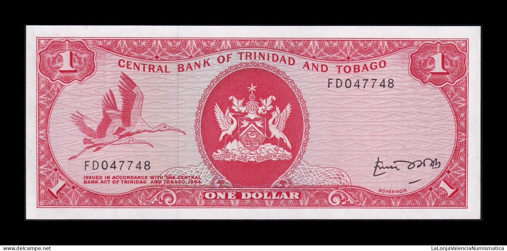 Trinidad & Tobago 1 Dollar L.1964 (1977) Pick 30b Sc Unc - Trindad & Tobago