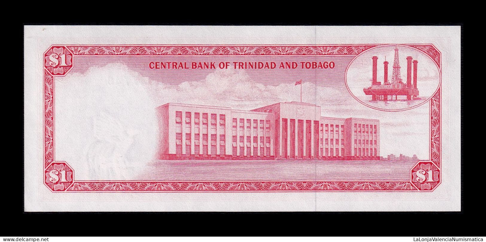 Trinidad & Tobago 1 Dollar L.1964 (1977) Pick 30b Sc Unc - Trindad & Tobago