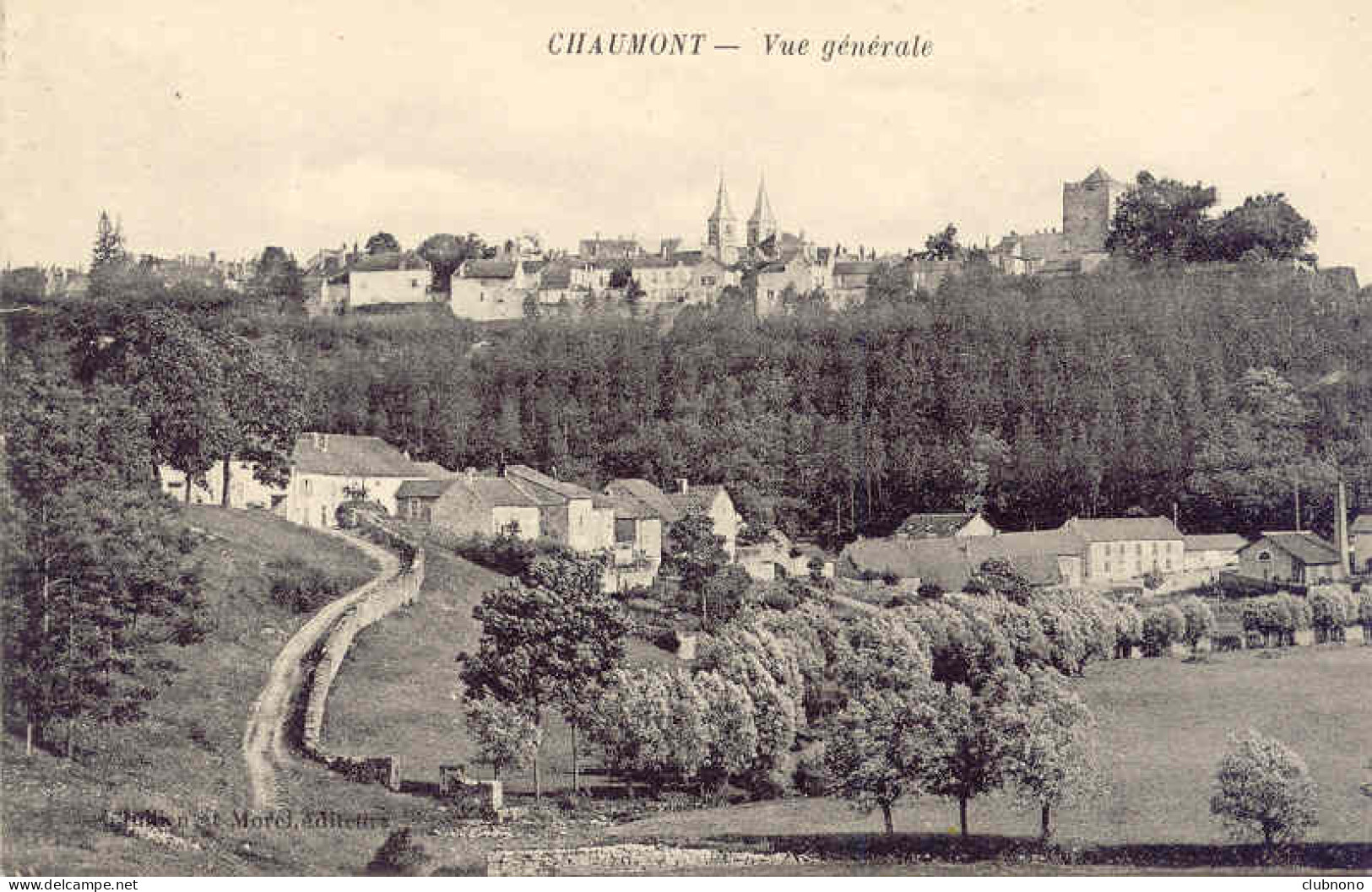 CPA - CHAUMONT - VUE GENERALE (1917) - Chaumont