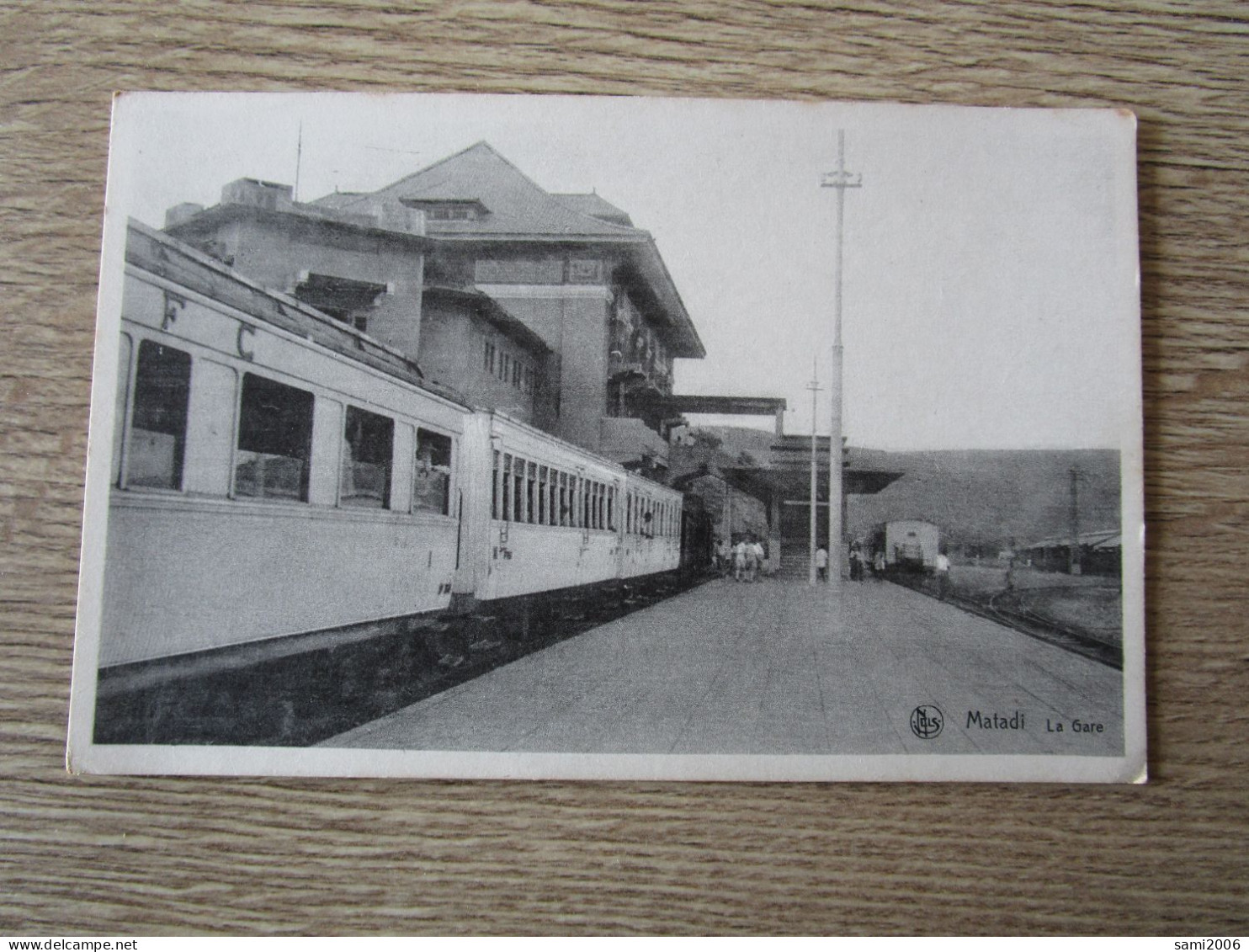 CONGO MATADI LA GARE TRAIN - Autres & Non Classés