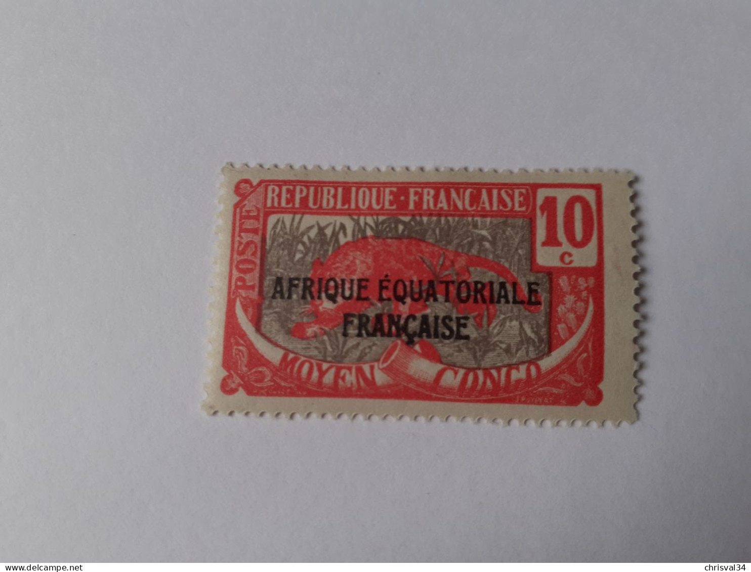 TIMBRE  CONGO    N  93     COTE  0,75  EUROS    NEUF  TRACE  CHARNIERE - Neufs