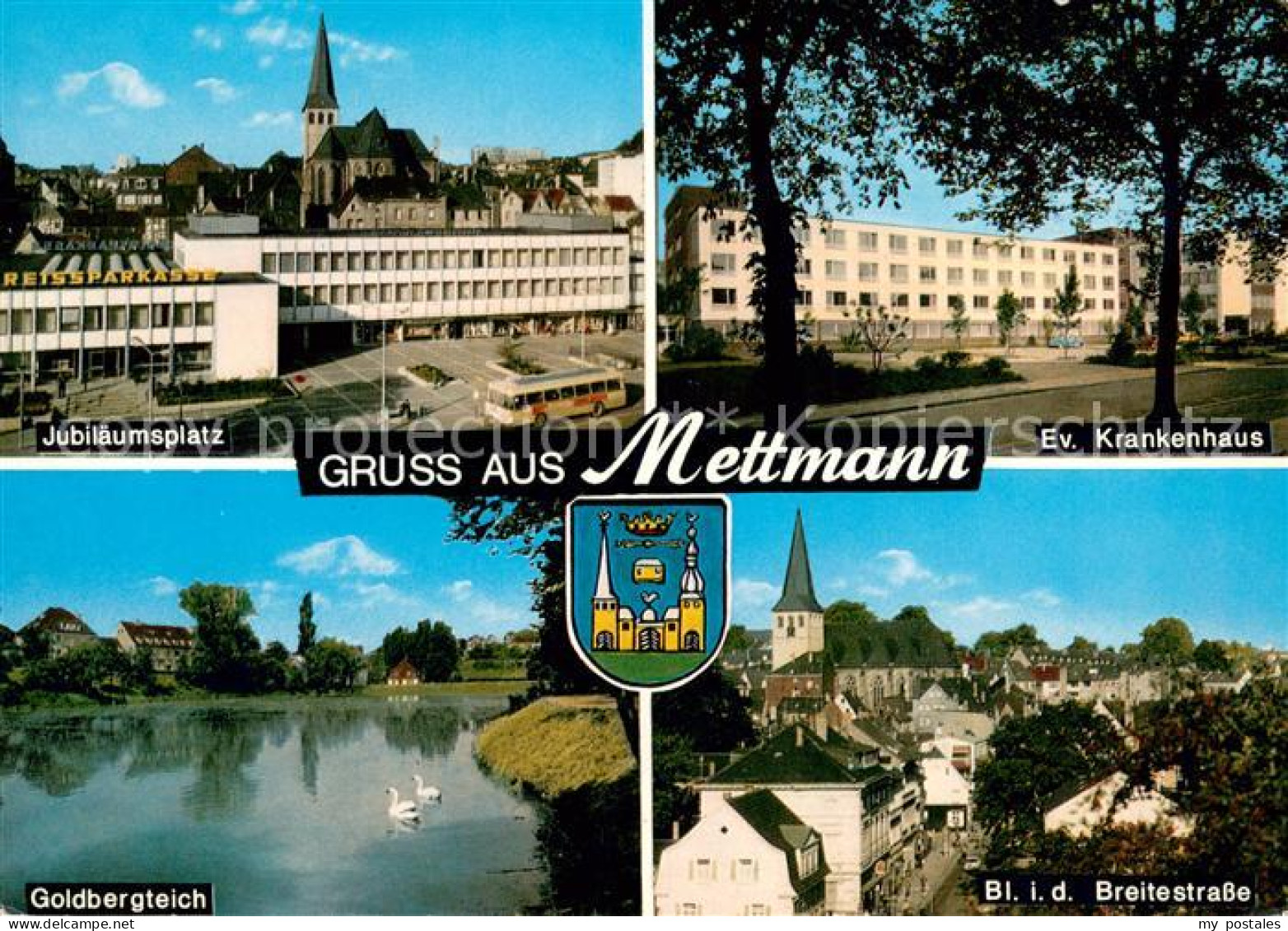 73671793 Mettmann Jubilaeumsplatz Ev Krankenhaus Goldbergteich Breitestrasse Mit - Mettmann