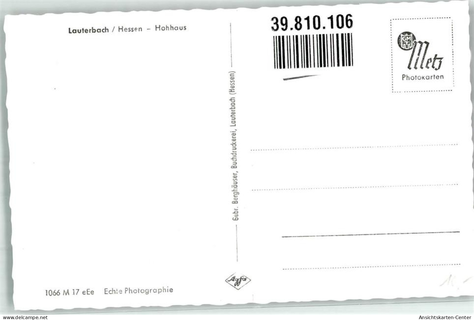 39810106 - Lauterbach Hessen - Lauterbach