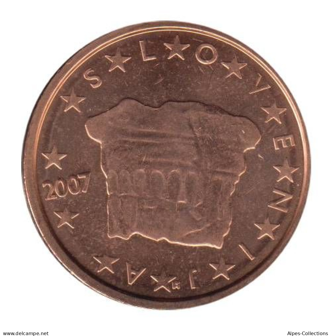 SV00207.1 - SLOVENIE - 2 Cents - 2007 - Eslovenia