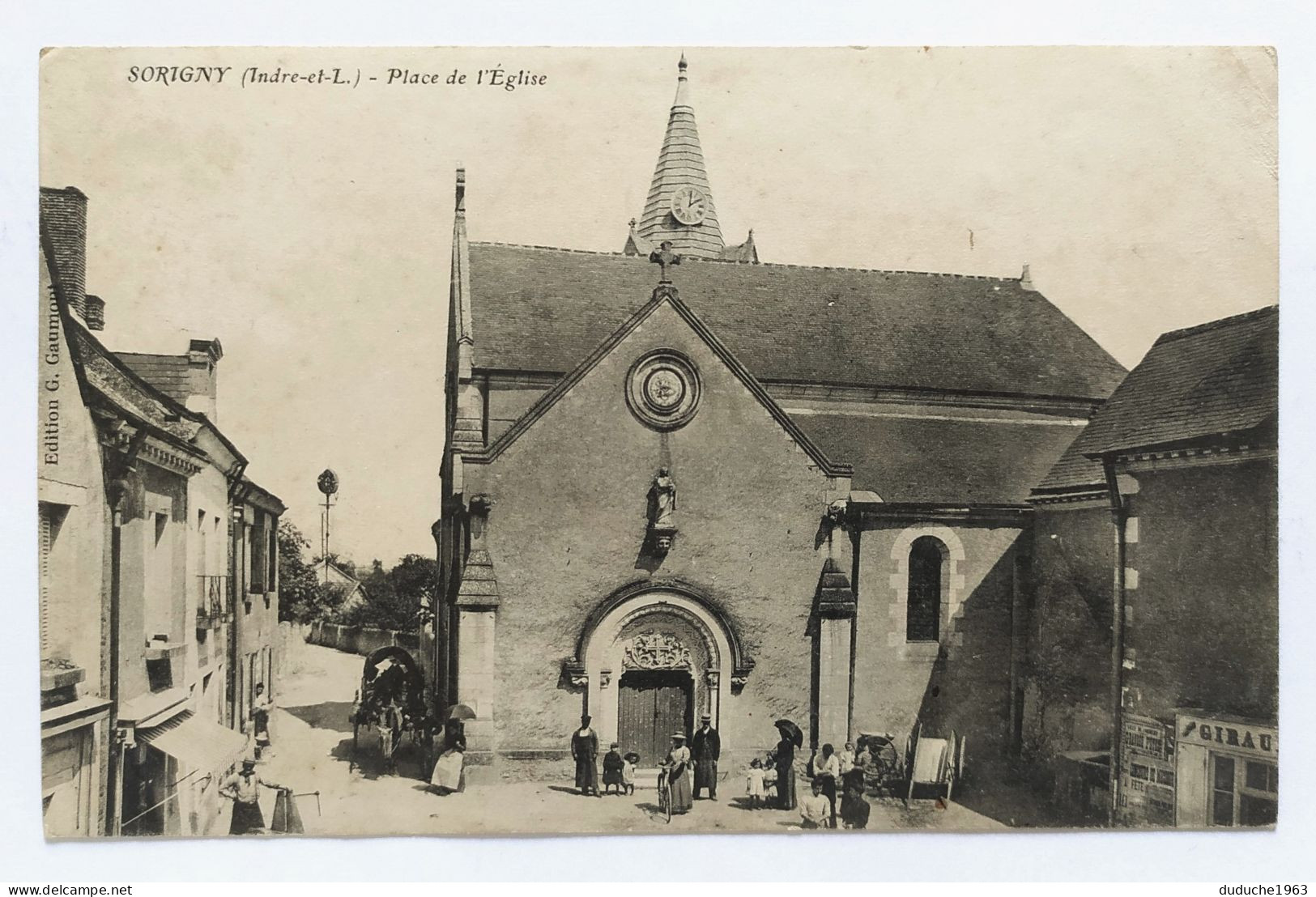 CPA - 71.Sorigny. Place De L'église - Sonstige & Ohne Zuordnung