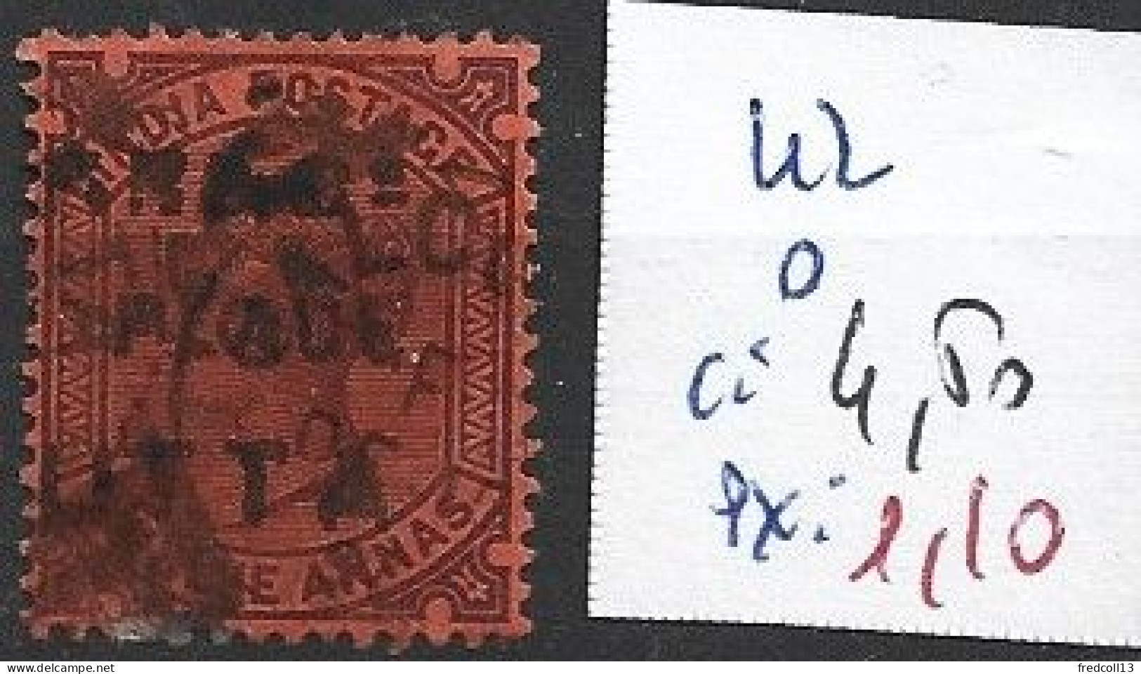 INDE ANGLAISE 42 Oblitéré Côte 4.50 € - 1882-1901 Empire