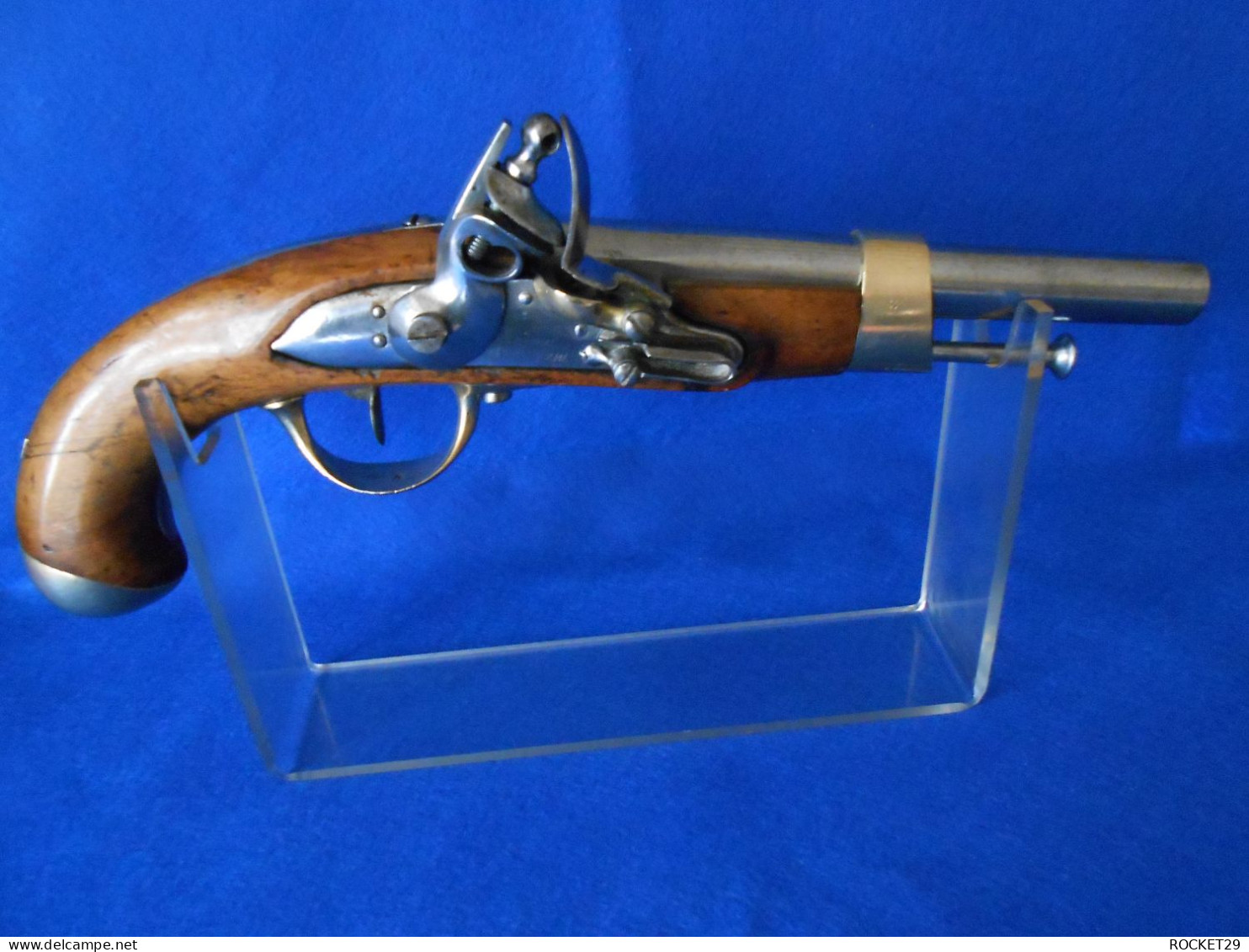 Rare Pistolet AN IX Modifié AN XIII - Armas De Colección